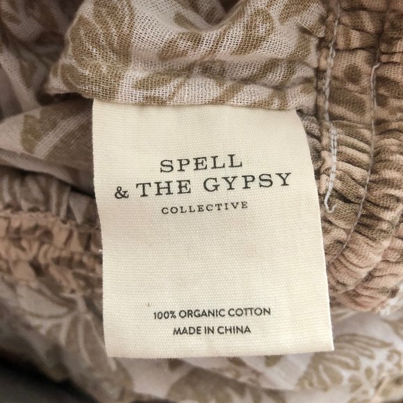 Spell Lioness Cap Sleeve Blouse - S - Picture 7 of 7